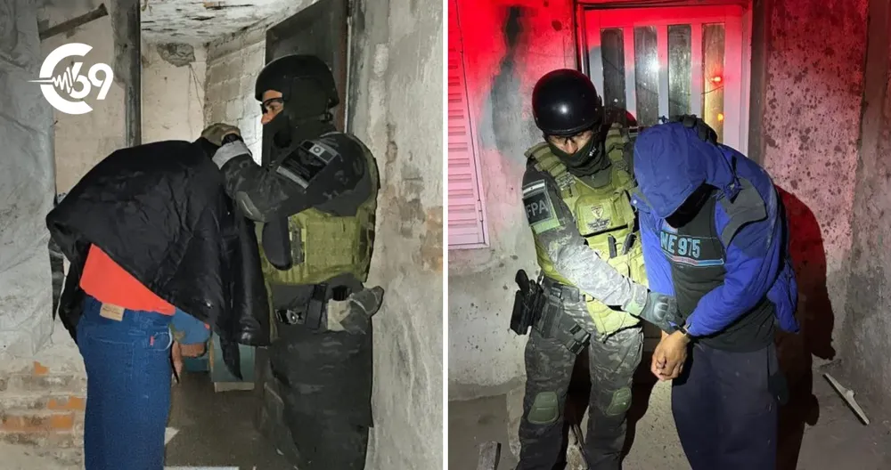 Desbarataron tres puntos de venta y guardado de drogas en Marcos Juárez: cuatro detenidos