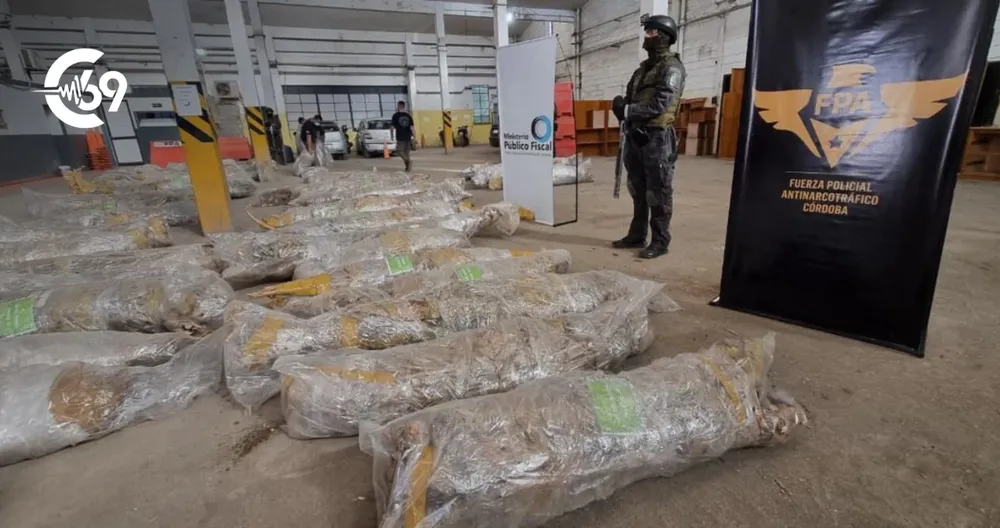 Masiva quema de drogas incautadas en Córdoba y valuadas en casi $1.500 millones