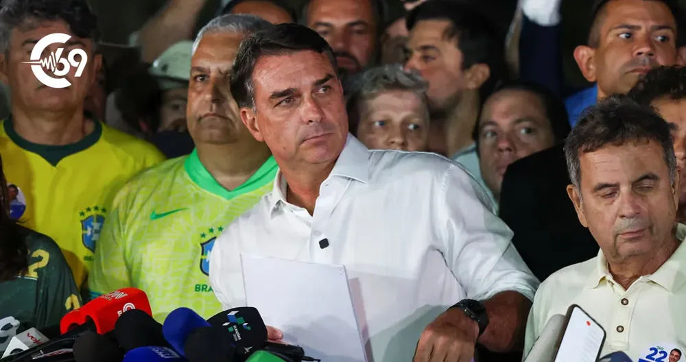 Escándalo-en-Brasil-Flávio-Bolsonaro-desobedeció-a-la-Corte-y-huyó-a-Miami-con-su-familia