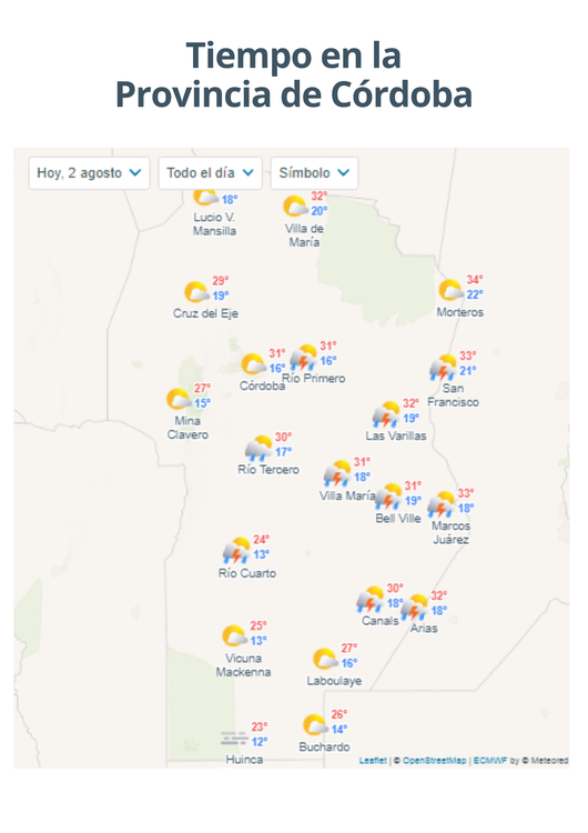 Tiempo en la provincia (4)