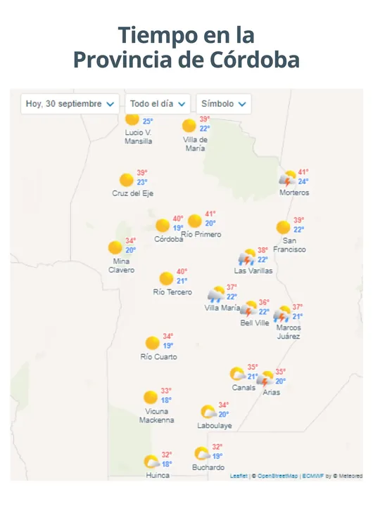 Tiempo en la provincia (50)